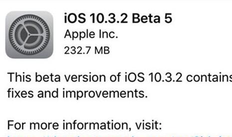 iphone5ciOS10.3.2 Beta5𣿿豸һ