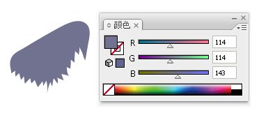 Illustratorɫ׻ϸ廭