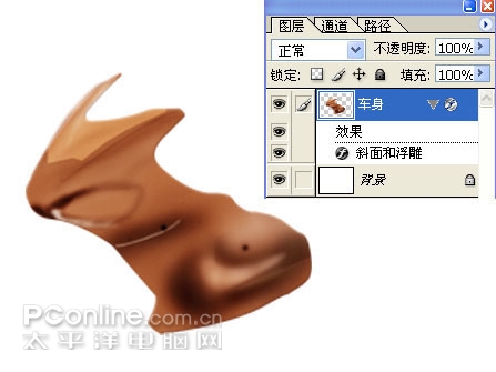 Photoshop鼠绘教程：酷酷摩托车