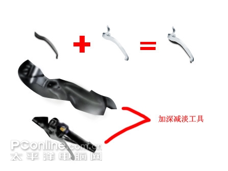 Photoshop鼠绘教程：酷酷摩托车