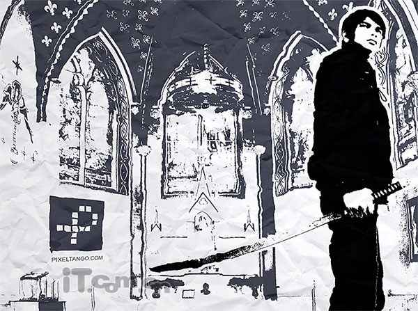 PSƬЧ߼̳֮ͼƬɺڰ