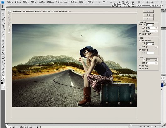 Photoshop̳̣ó˾Ůͼ