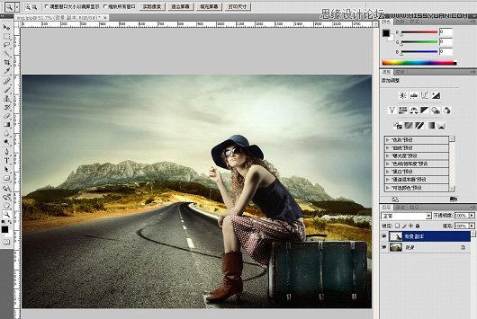 Photoshop̳̣ó˾Ůͼ
