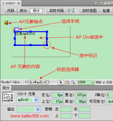 DreamweaverѡɾAP Div