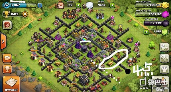 ս(Clash of Clans)COC˿´ͼĸ