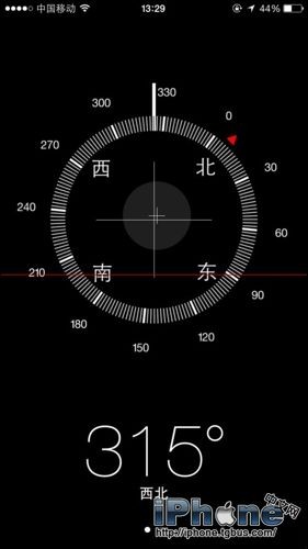 iPhone自带的指南针使用方法
