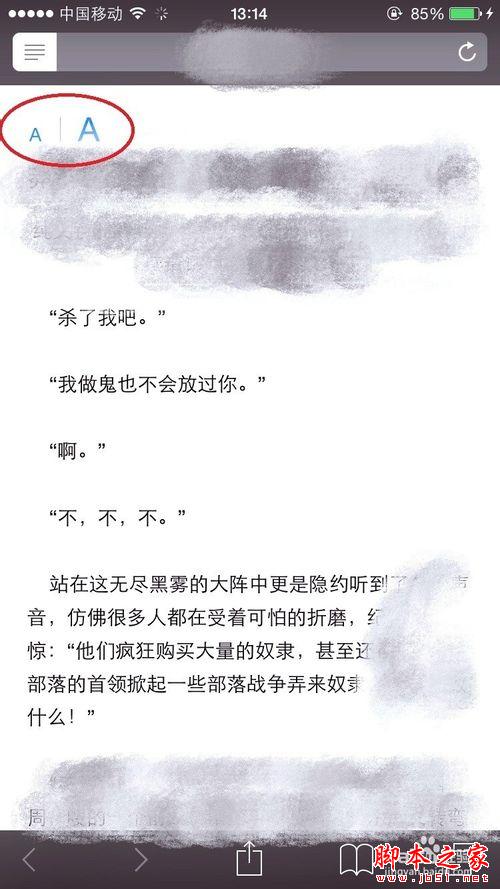 iPhone阅读模式怎样使用