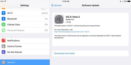 ios9.1 beta5ʲô