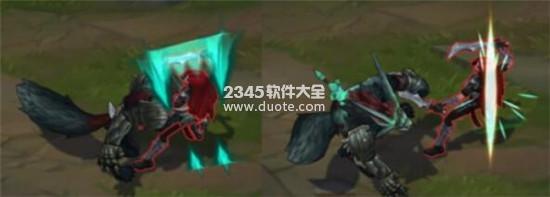 LOL狼人重做上线后皮肤特效改动_有特效的皮肤是哪几款